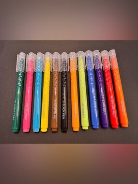 Colorful Gel Ink Party Pens - Assorted Bright Colors